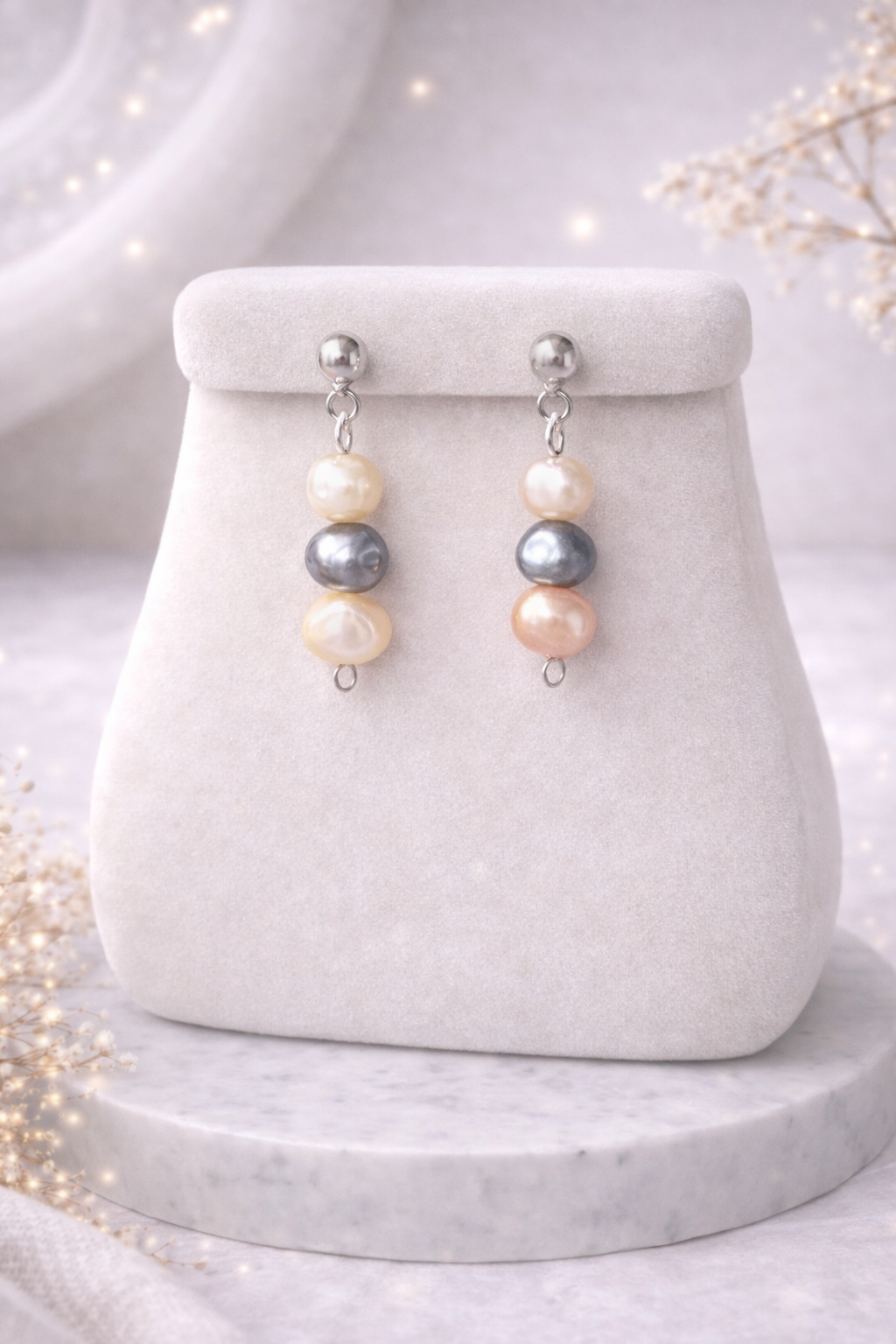 Boucles d'oreilles Rosa